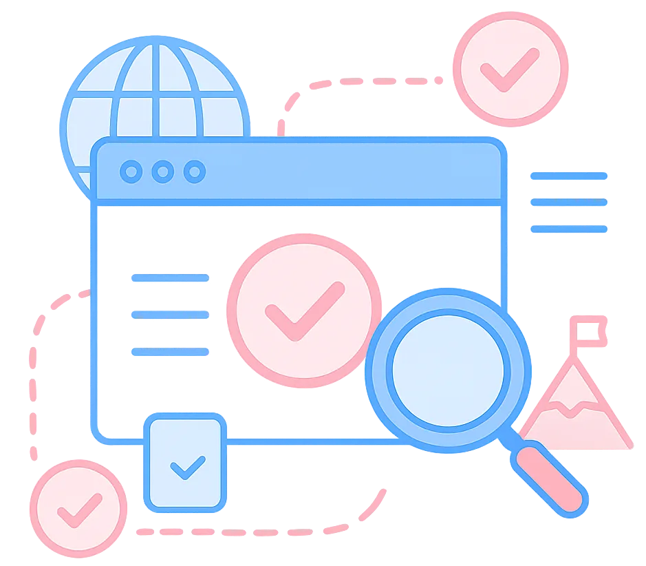 site monitor illustration